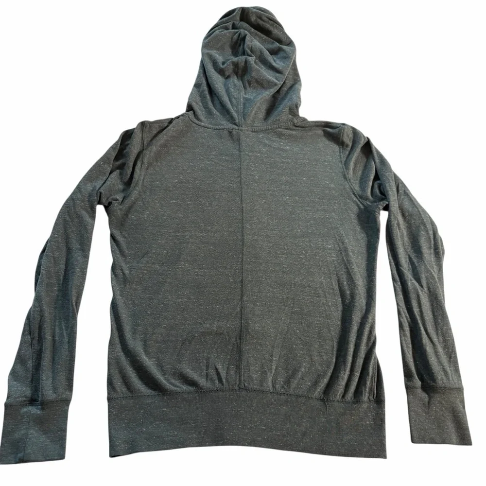 Nike Women’s Full Zip-Up Lightweight Hoodie | Heathered Sage Green | Medium
